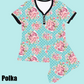 SHORTS PJ RUN- POLKA FLORAL