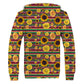 SERAPE SUNFLOWER EXCLUSIVE FLEECE JACKET